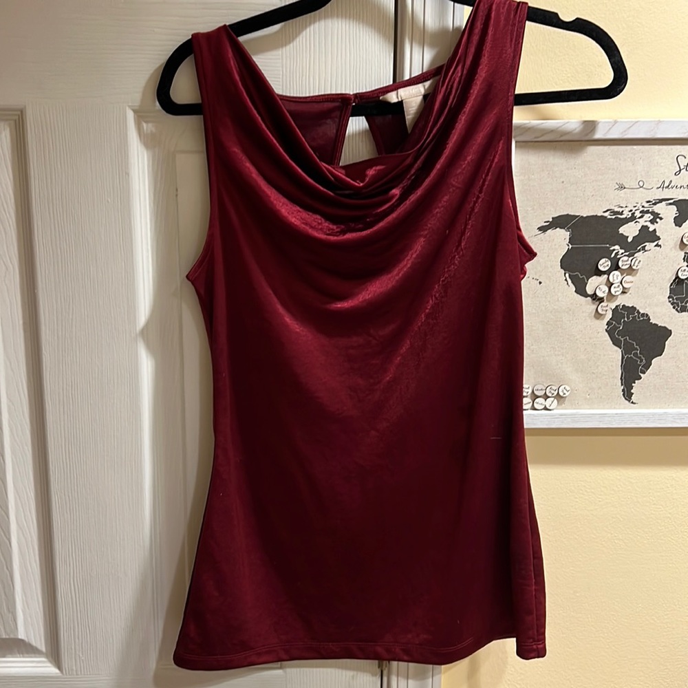 Women’s size small Banana Republic Blouse—red